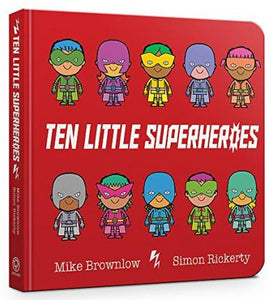 Ten Little Superheroes