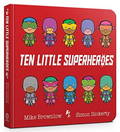 Ten Little Superheroes