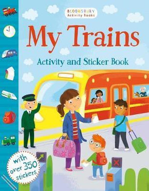 My Trains Act & Sticker Bk - BookMarket