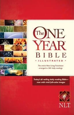 One Year Bible Pb - NLT Illustrated - BookMarket