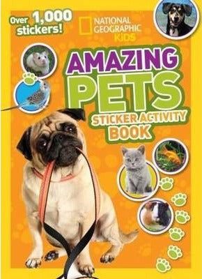 Natgeo Amazing Pets Sticker Act Bk