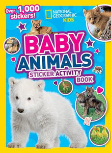 Natgeo Baby Animals Sticker Act Bk