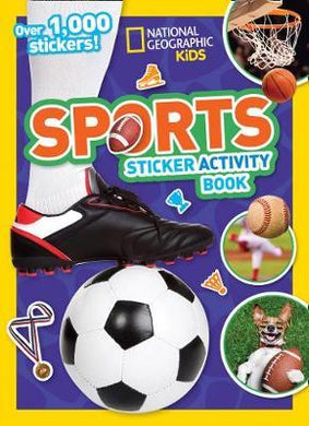 Nat Geo Kids : Sports Sticker Act Bk - BookMarket