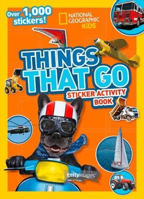 Things That Go Sticker Activity Book : Over 1,000 Stickers!