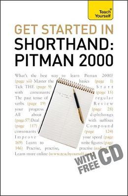 Ty Get Started In Shorthand Pitman 2000 - BookMarket