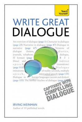 Write Great Dialogue : How to write convincing dialogue, conversation and dialect in your fiction - BookMarket