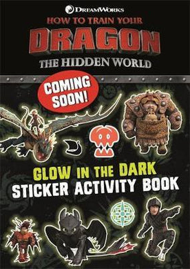 Traindragon Hidden World: Glow In Dark Sticker Book - BookMarket