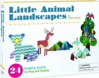 Little Animal Landscapes : 10 Punch-Out Scenes for Play and Display - BookMarket
