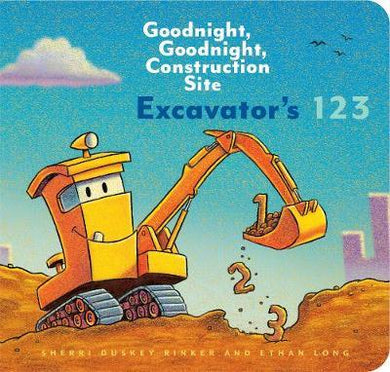 Goodnight Construction: Excavator 123 - BookMarket
