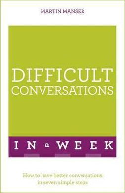 In a Week : Difficult Conversations - BookMarket