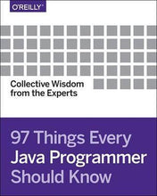 Load image into Gallery viewer, 97 Things Every Java Programmer Should Know - BookMarket
