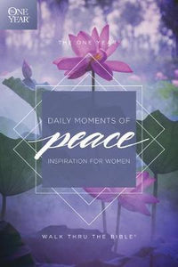 One Year Daily Moments Of Peace Devotion - BookMarket