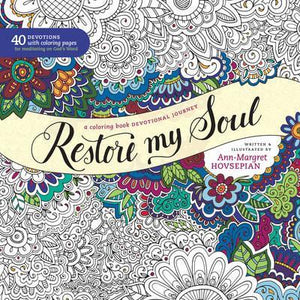 Restore My Soul - Colouring Book Devotional Journey - BookMarket