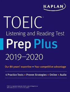 Toeic Listening & Reading Prep Plus 2019-2020 - BookMarket