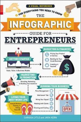 The Infographic Guide for Entrepreneurs : A Visual Reference for Everything You Need to Know - BookMarket