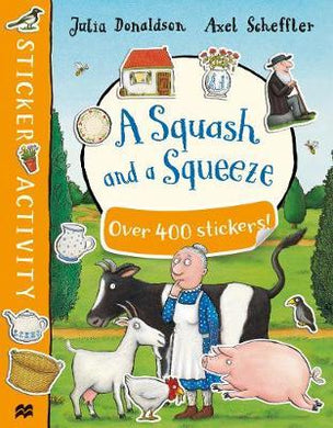 A Squash & A Squeeze Sticker Bk - BookMarket