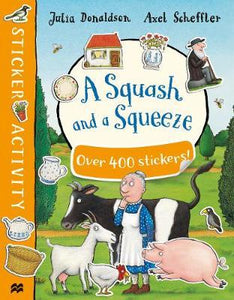 A Squash & A Squeeze Sticker Bk - BookMarket