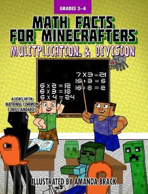 Math Facts Minecrafters Multiplication & - BookMarket