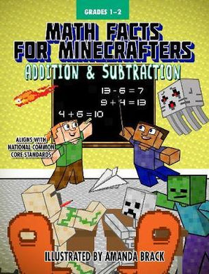 Math Facts for Minecrafters: Addition and Subtraction - BookMarket