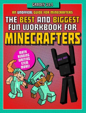 The Best and Biggest Fun Workbook for Minecrafters Grades 3 & 4 : An Unofficial Learning Adventure for Minecrafters - BookMarket
