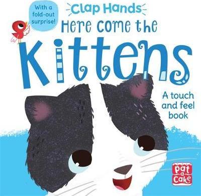 Clap Hands: Here Come the Kittens : A touch-and-feel board book with a fold-out surprise - BookMarket