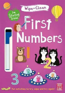 I'M Starting School: First Numbers Wipe-Clean - BookMarket