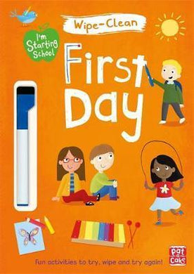 I'M Starting School: First Day Wipe-Clea - BookMarket