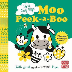 First Baby Days: Moo Peek-A-Boo Giant Peek-Through Flaps