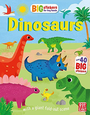 Big Stickers Tiny Hands: Dinosaurs - BookMarket