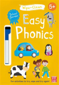 School Success: Easy Phonics : Wipe-clean book with pen - BookMarket