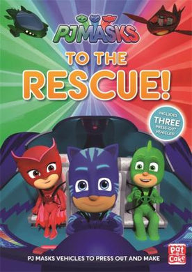 Pj Masks: To Rescue Press Out Masks - BookMarket