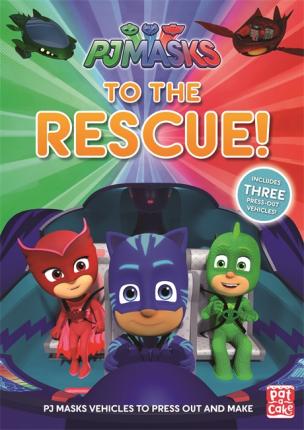 Pj Masks: To Rescue Press Out Masks - BookMarket