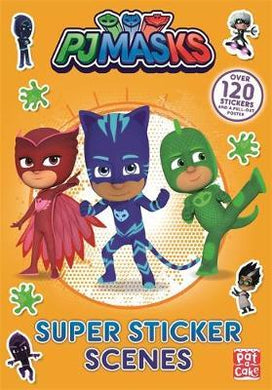 Pj Masks: Super Sticker Scene Book - BookMarket
