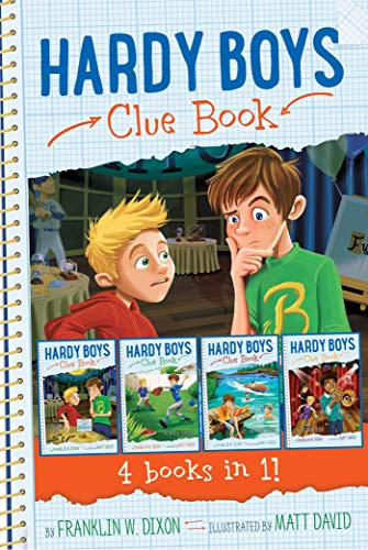 Hardy Boys Clue Book 4 Books in 1