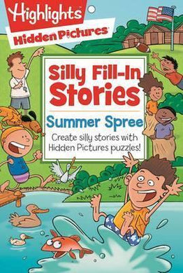 Summer Spree : Create silly stories with Hidden Pictures (R) puzzles! - BookMarket