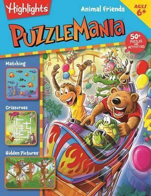 Highlights : Animal Friends : Puzzle Mania - BookMarket