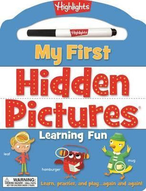 My First Hidden Pictures Learning Fun : Learn, practice, and play again and again! - BookMarket