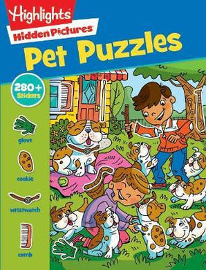 Pet Puzzles Sticker Hidden Pictures - BookMarket