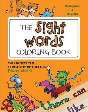 Sight Words Coloring Bk - BookMarket
