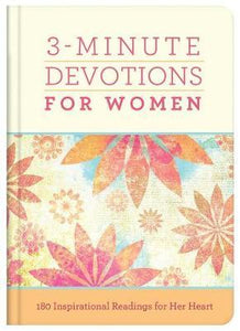 3-Minute Devotions For Women - 180 Days Devo