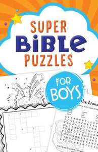 Super Bible Puzzles For Boys - BookMarket