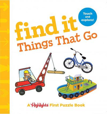Find it Things that Go : Baby's First Puzzle Book - BookMarket