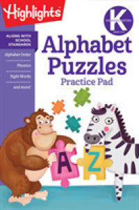 Highlights : Kindergarten Alphabet Puzzles - BookMarket