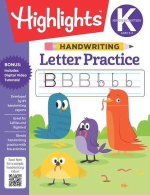Handwriting Letter Practice - BookMarket