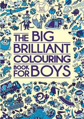 Big Brilliant Colouring Book For Boys - BookMarket