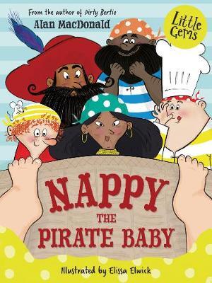 Little Gem Nappy Pirate Baby