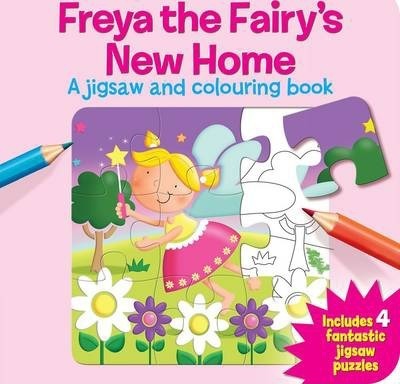 Freya Fairy'S New Home Jigsaw Colouring
