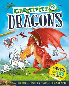 Creativity On the Go: Dragons: Drawings, Puzzles, Mazes and Things to Spot! - BookMarket