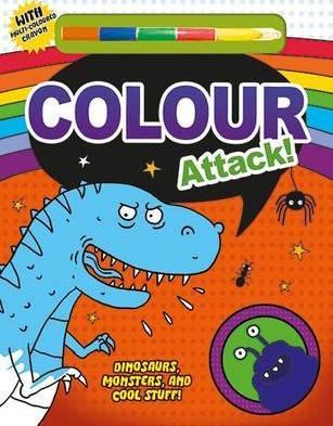 Colour Attack! +Crayon - BookMarket