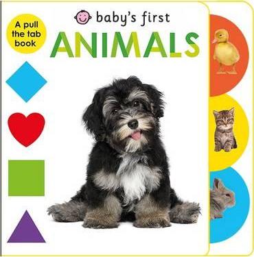 Baby's First : Animals ( A pull and tab book) - BookMarket